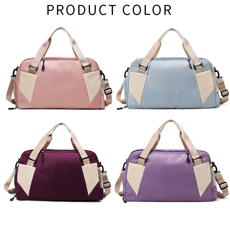 Custom Waterproof Oxford Travelling Duffle Bag With Logo Men Womens Wholesale Overnight Tote Travel Bag