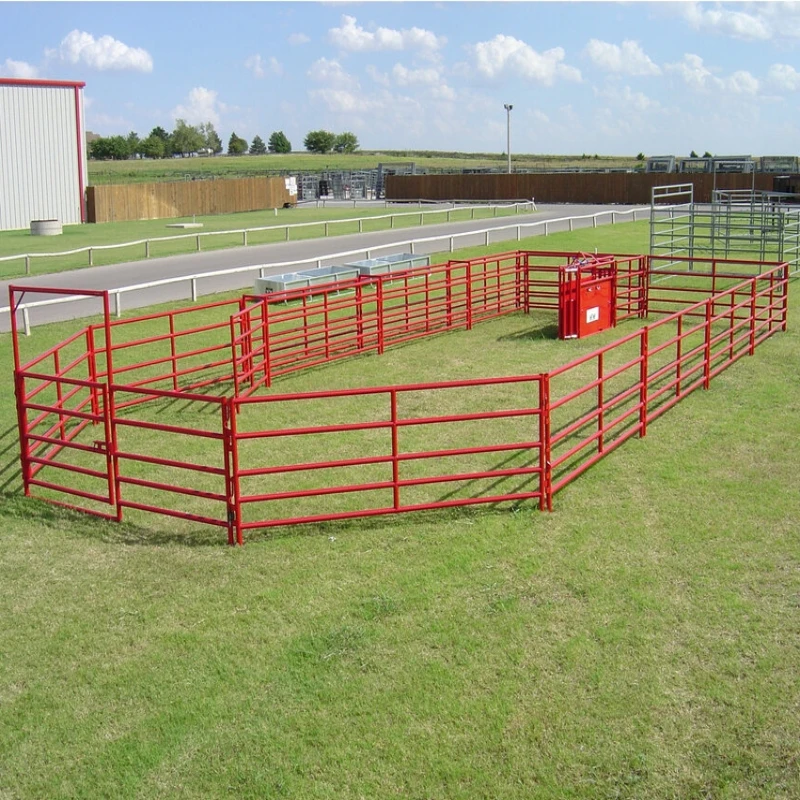 cheap 12ft horse round pen and livestock goat/cattle/horse corral panels