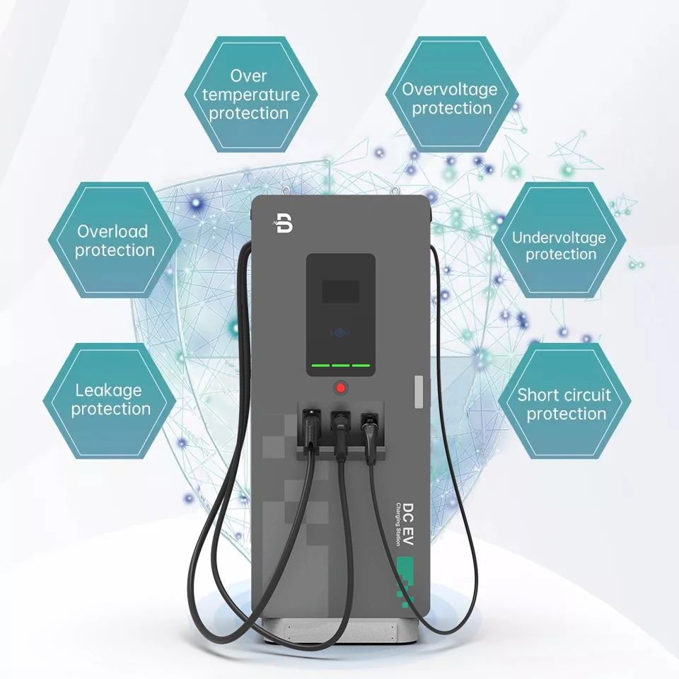 BENY Ev автомобильное зарядное устройство 30kw 80kw 120kw 240kw DC EV Ocpp 1 6 J CE Tuv OEM зарядная станция для электромобилей