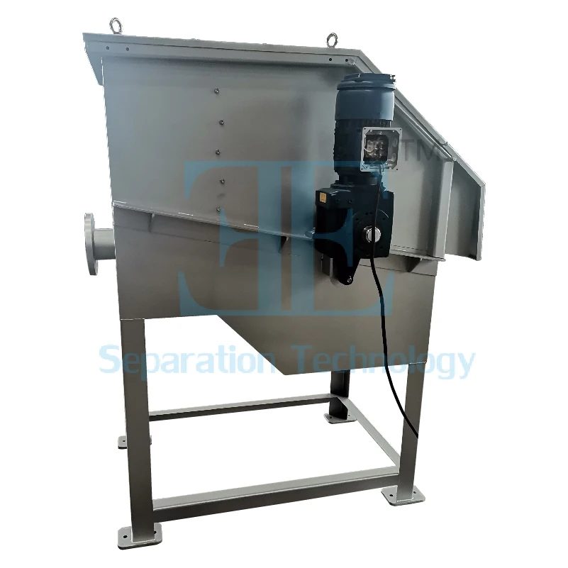 Reverse Flushing Device Rolling Sifter Spirally Rotating Screen Machine Rotary Drum Screen