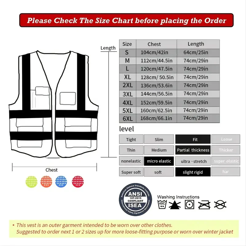 China Manufacturer supply construction vest nivel 2 reflective safety clothing Customize high visibility logo safeti reflect ves