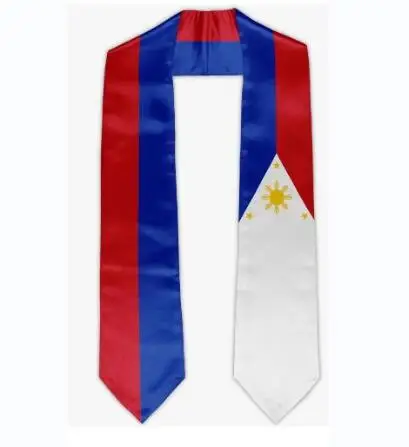 High Quality Graduation Stole Sash South African Flag Graduation Country Flag Graduation Stole for International Students