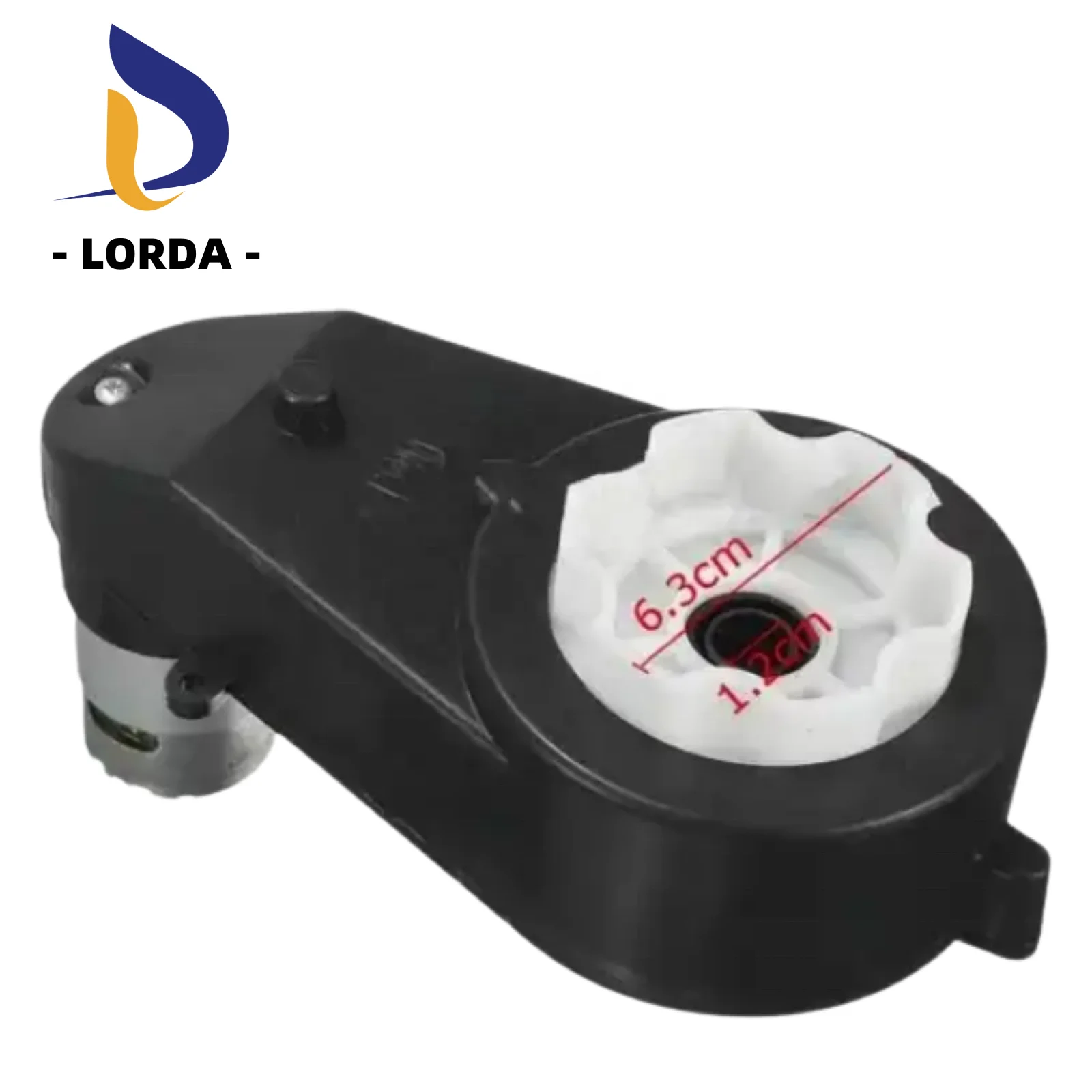 Hot selling Children electric car gearbox with motor reducer for child ride-on car 550 engine gear box