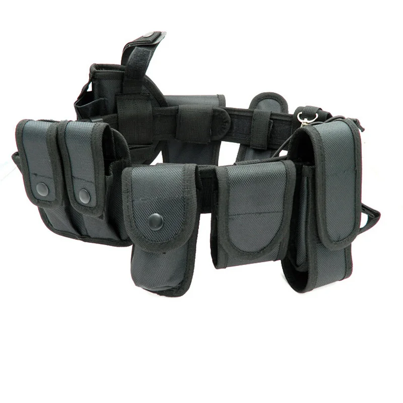 Multifunctional tactical belt ten-piece combination, carrying multiple items, durable
