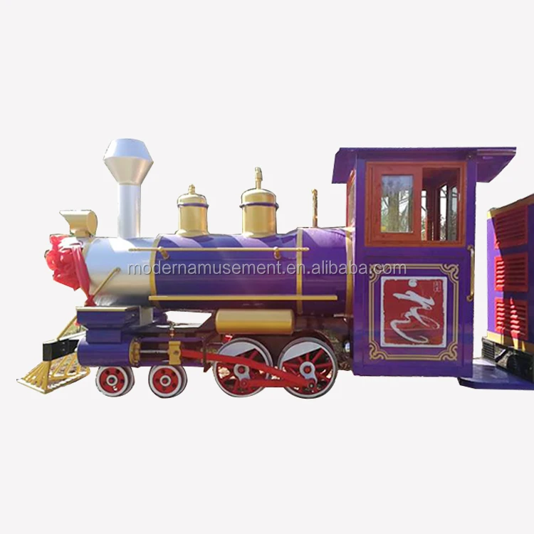 Good quality zoo tram trackless train amusement park ride for sale