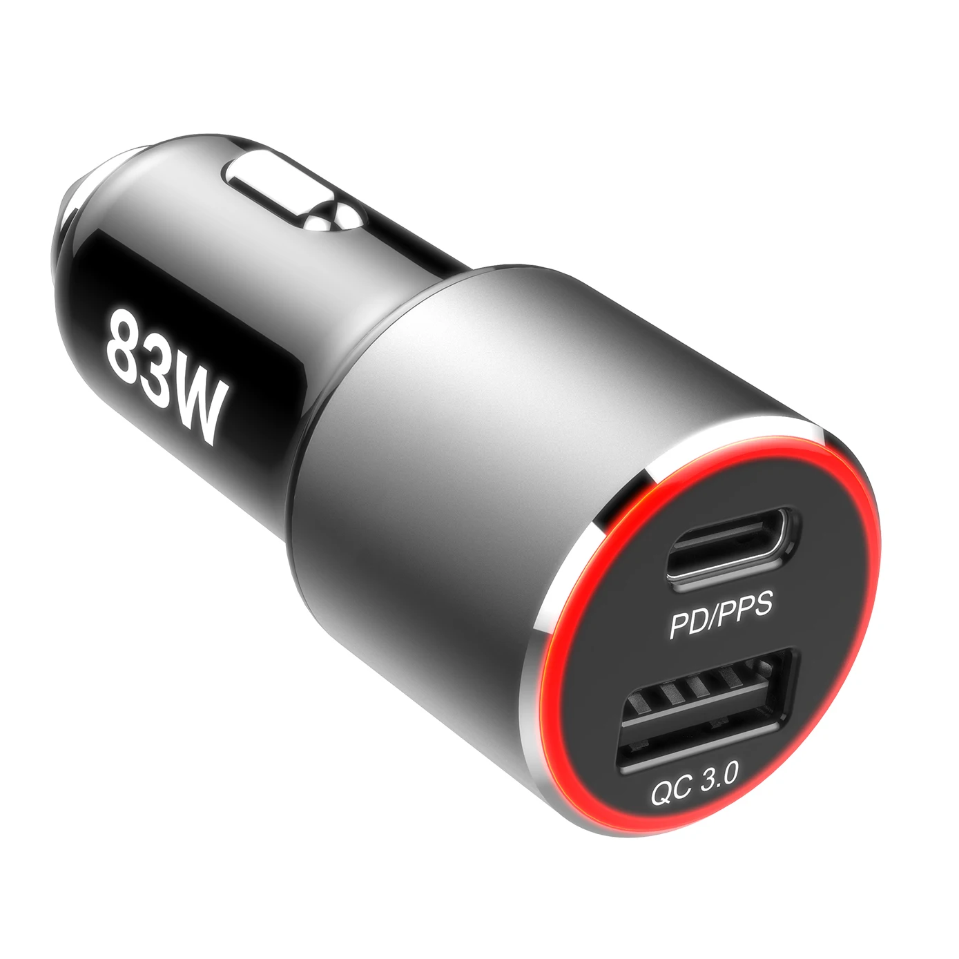  Новый дизайн Usb зарядное устройство Автомобильный телефон 83W Pd автомобильное супер