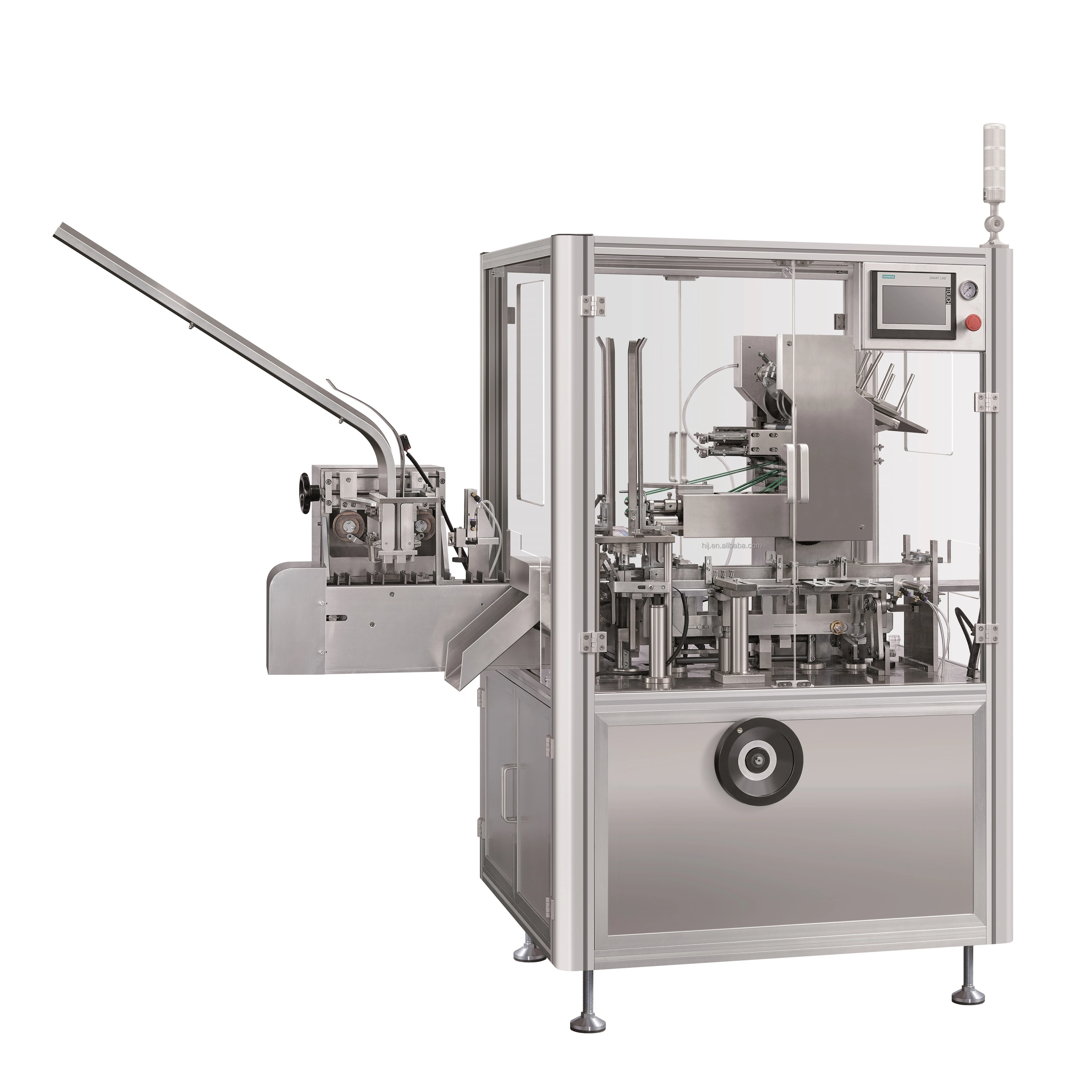 Automatic Horizontal Pharmaceutical Tablet Capsule Pill Blister Plate Bottle Cartoning Machine