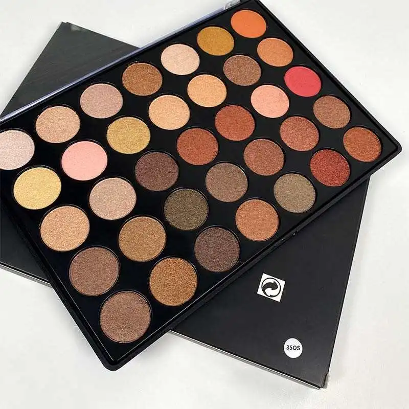 Professional Modern Fashion Makeup Eye Shadow Palette Private Label OEM Long Lasting Make Your Own Eyeshadow Palette