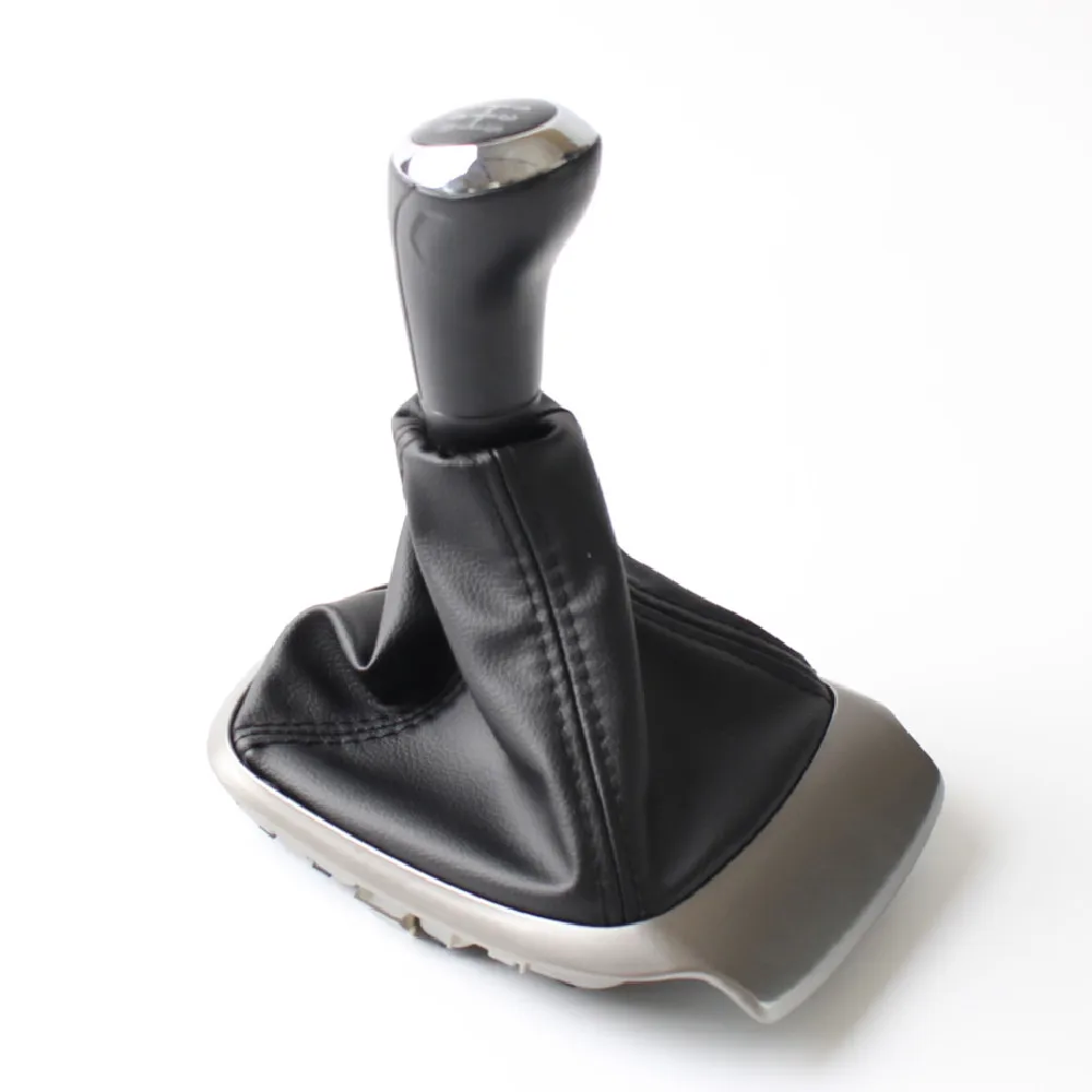 Manual Gear Stick Shift Knob Gearbox Shift Knob Boot For Chevrolet Aveo Sonic T300 2011 -2015 Gearbox Handle Gear Lever Knob