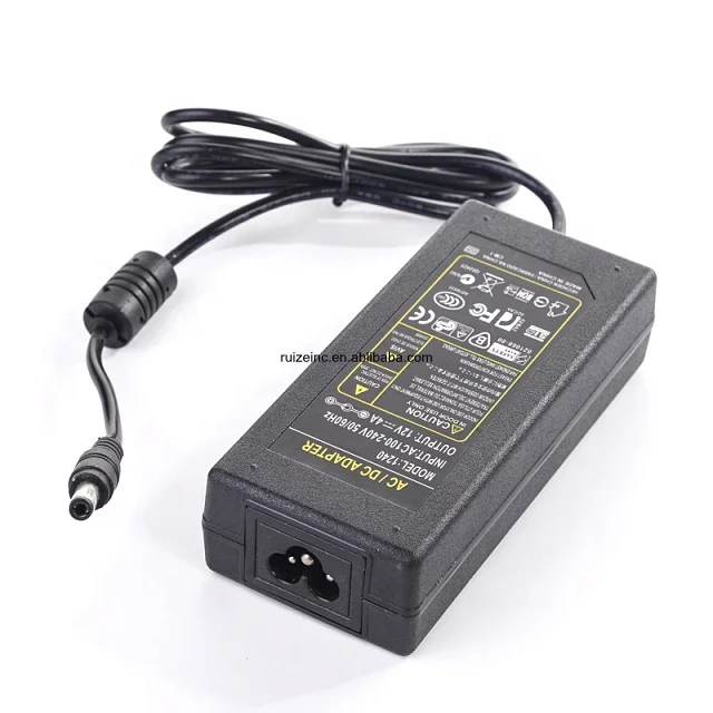  120v-24v 2.5a 5v 0.65a 1.5a 2500ma 60 Вт 72 3a 48w 12v 4a 2a импульсного источника питания настольного типа Uk Ac Dc адаптер