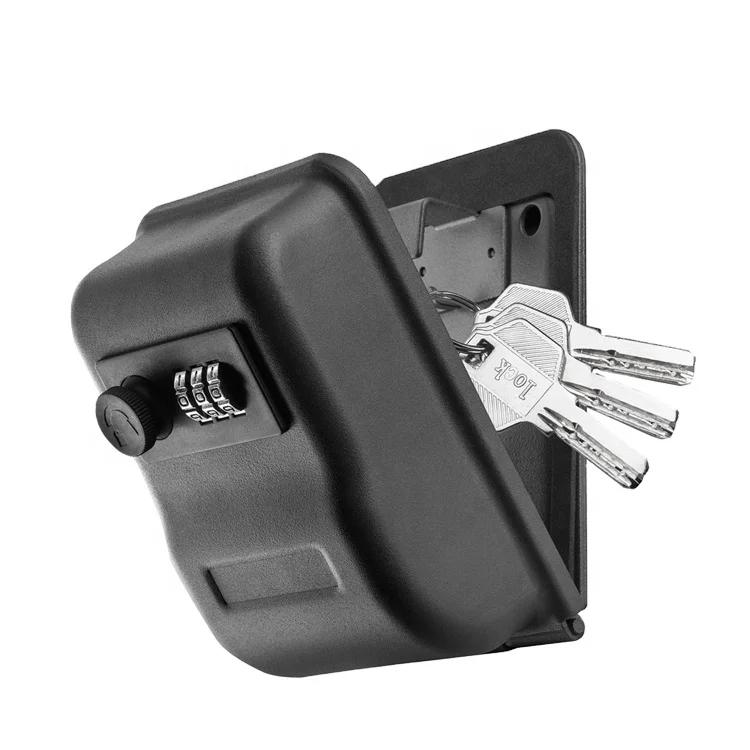 Safewell Wall Mounted 4 Digit Combination Key Safe Box Outdoor key Storage Lock Box