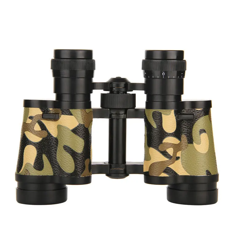 Russian 8x30 hd binoculars handheld portable telescope camouflage leather Binoculars