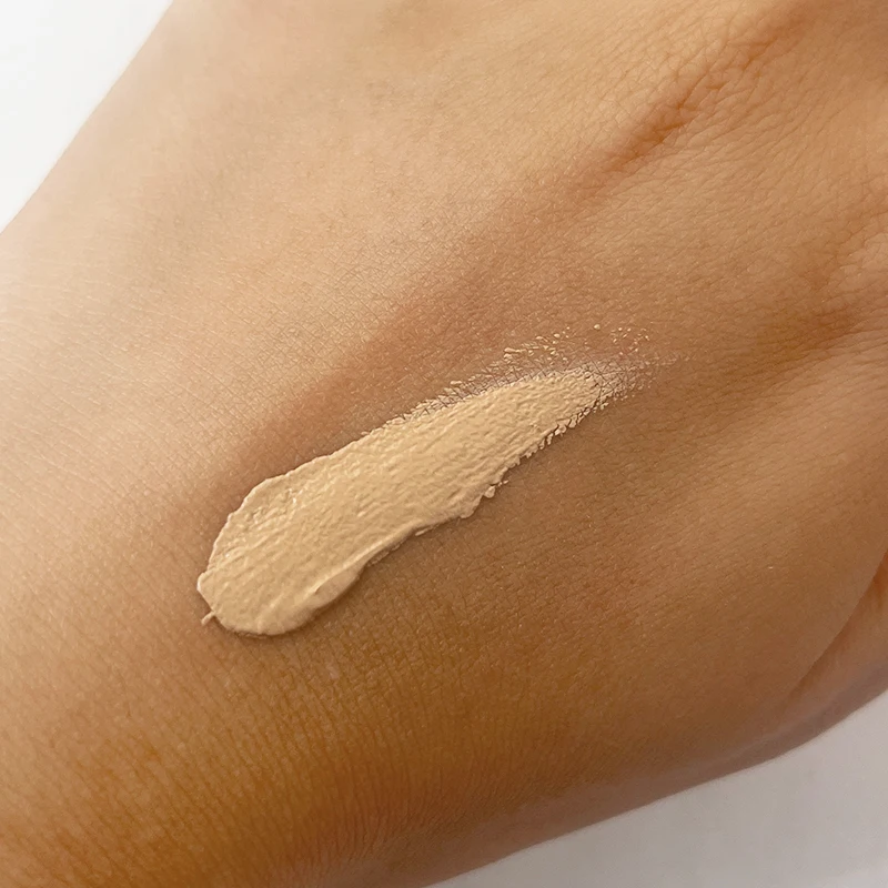 Private Label Custom Makeup Waterproof 3 Colors Organic Vegan Mini Brush Flat Dark Circle Matte Cream Glazzi Concealer Palette