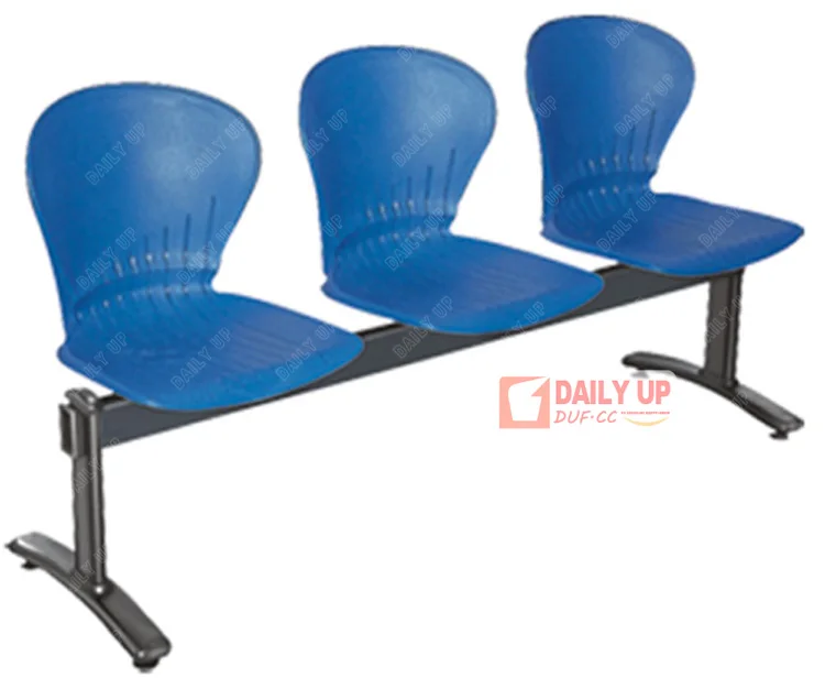 4 Seat Clinic Waiting Chair Sturdy Public Station Seat with Armrest Hospital Waiting Chairs