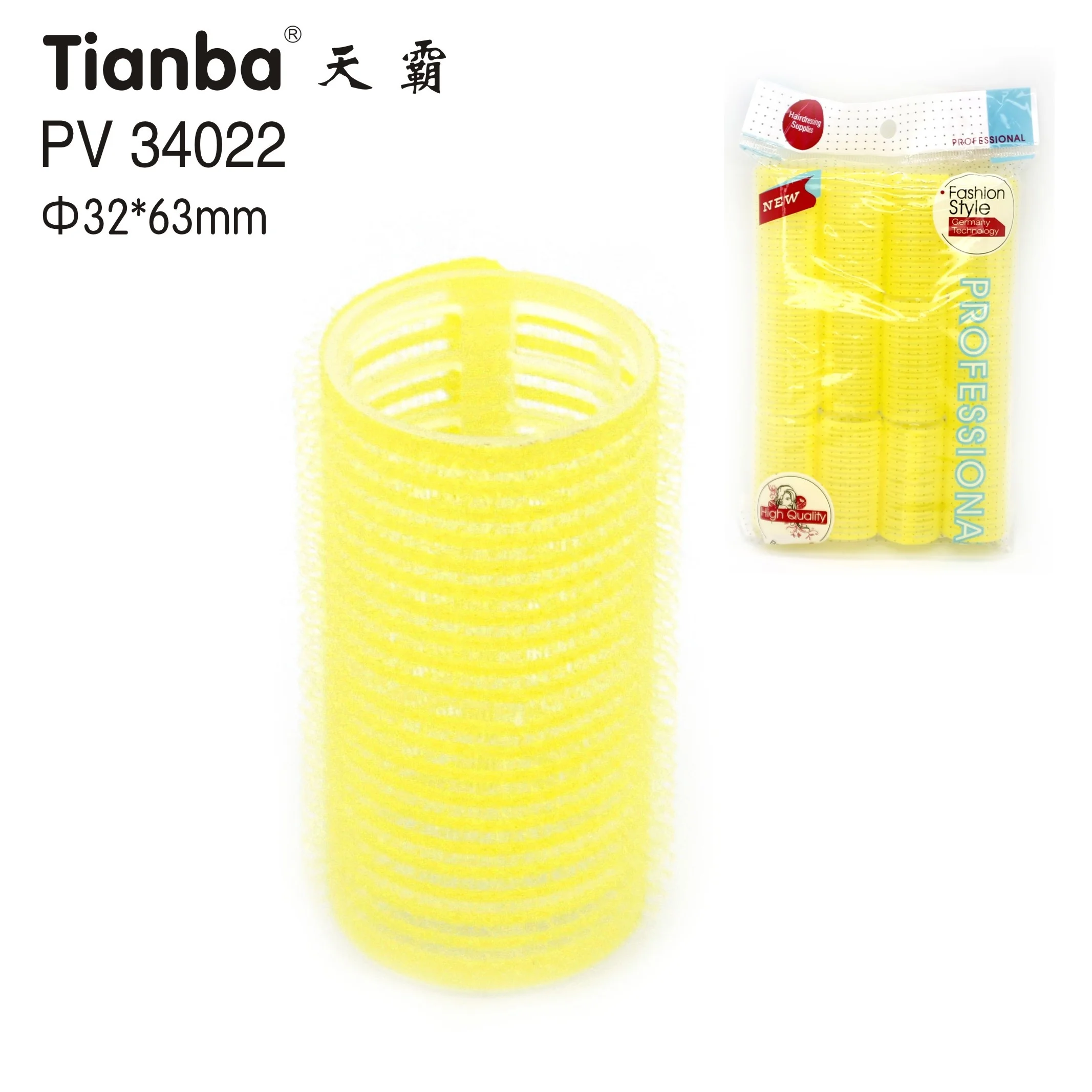 New Items Of Goods In 2021 Ladies Self Grip Hair Rollers Set For Home Or Salon Use