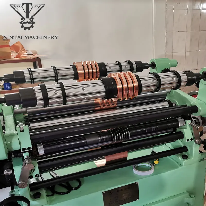 
The foil material slitting rewinding machine for thermal paper PVC BOPP material coil winding machine made in China 