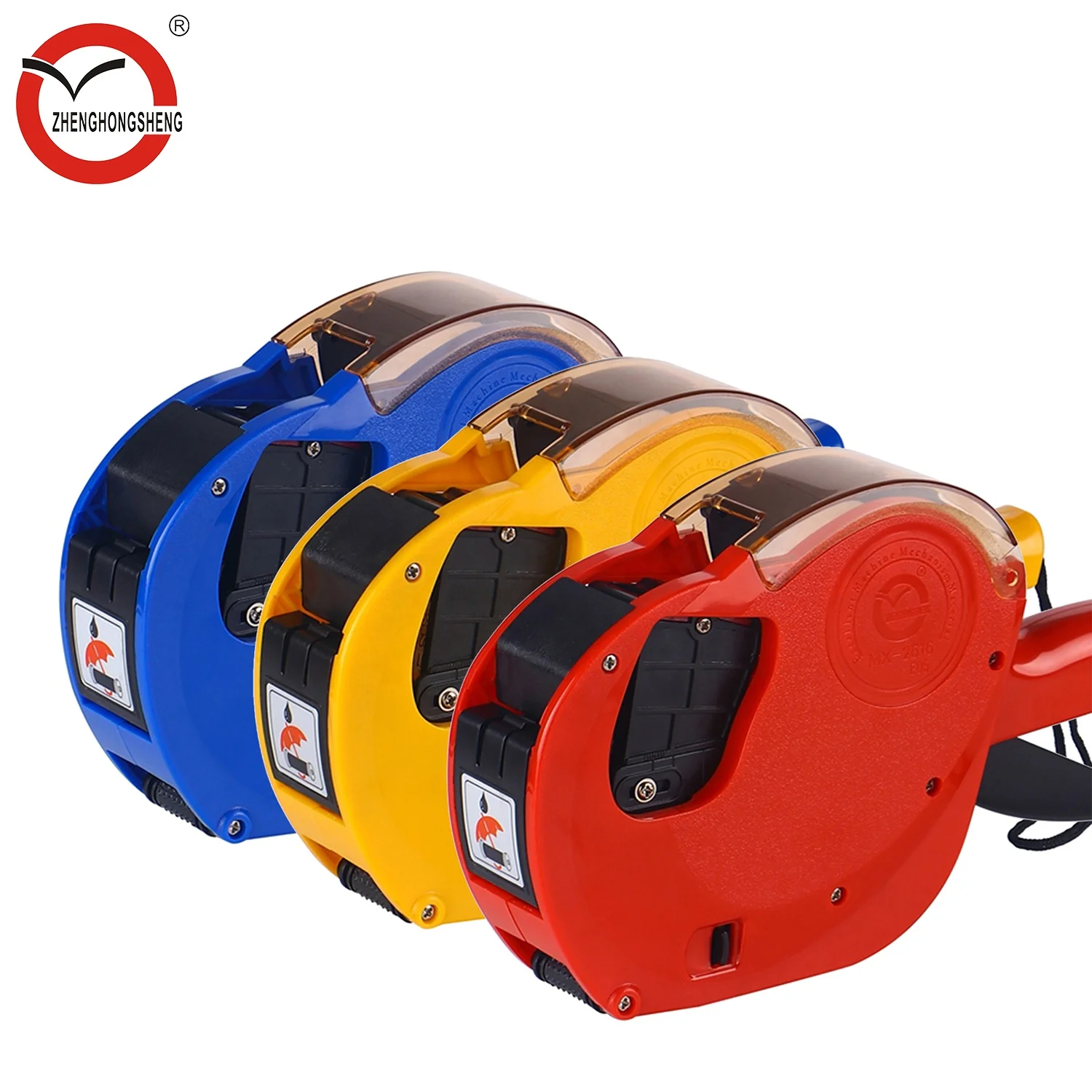 Double Lines Factory Price Portable MX-2616EOS Pistola Etiquetadoras 10 Digits Price Labelers Price Tag Label Machine Gun