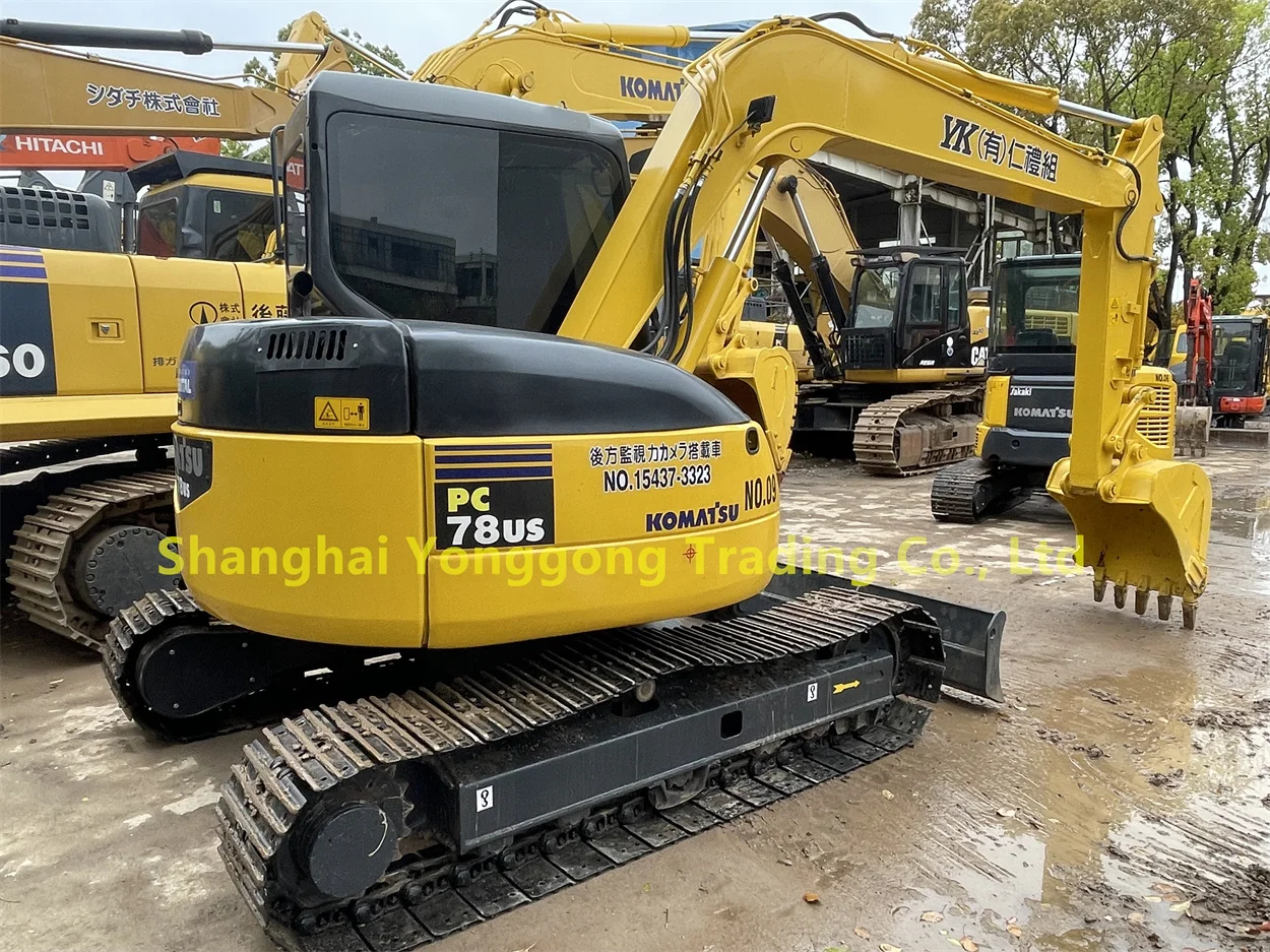 Komatsu PC 78US Used Mini Hydraulic Crawler Excavator  used pc78us