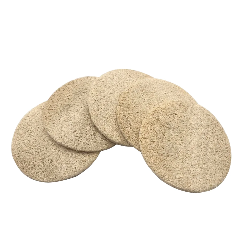  100% натуральная биоразлагаемая губка luffa для мытья