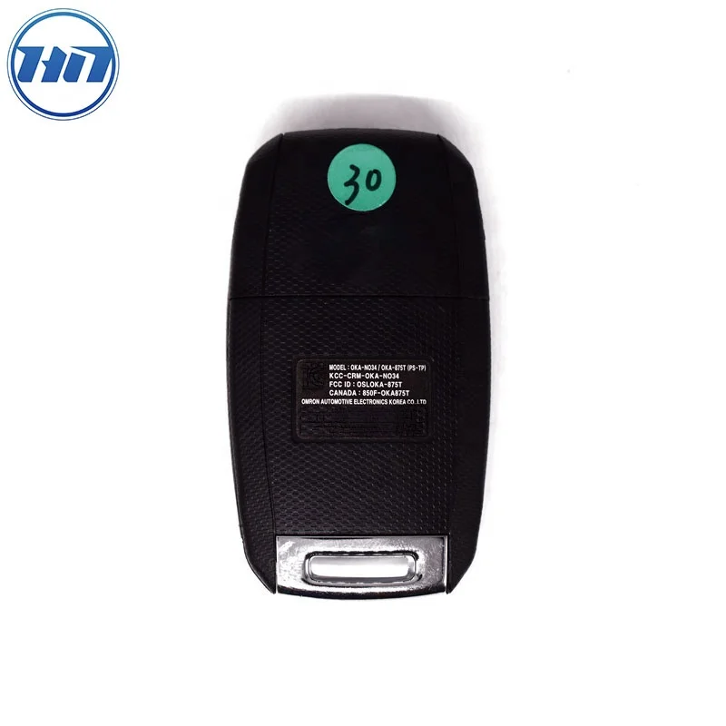 Genuine 3+1 Buttons Keyless Remote Entry Car Key Fob OSLOKA-875T FSK 433MHz 4D60 chip