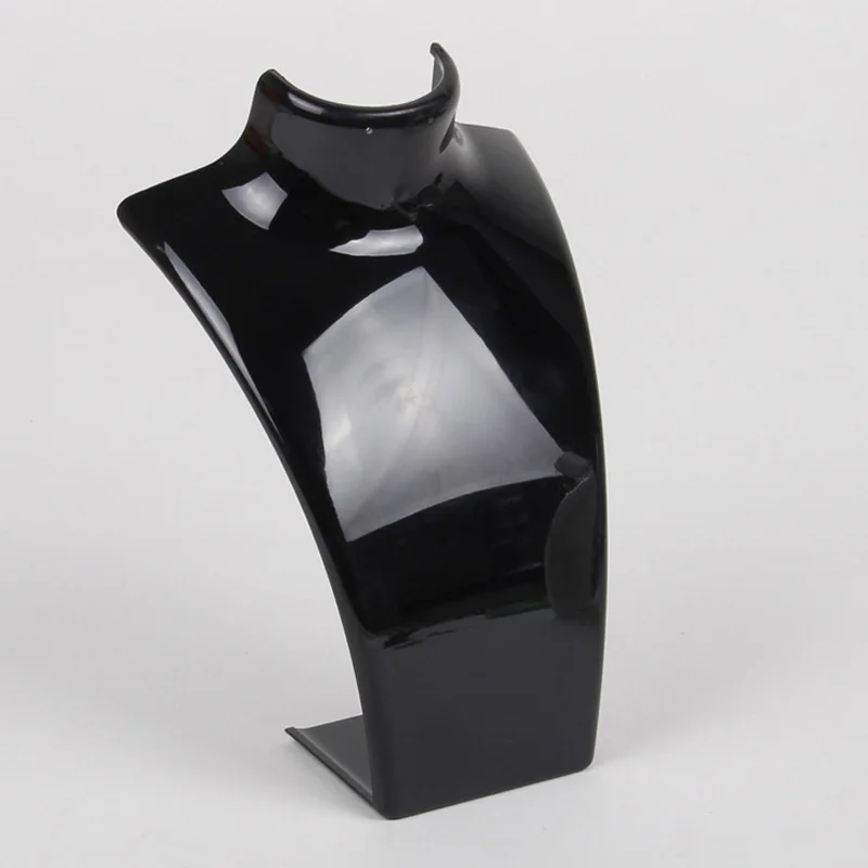 Good Quality Three Colors Mannequin Necklace Jewelry Pendant Display Stand Holder Show Decorate Jewelry Display Shelf 12.5*19cm