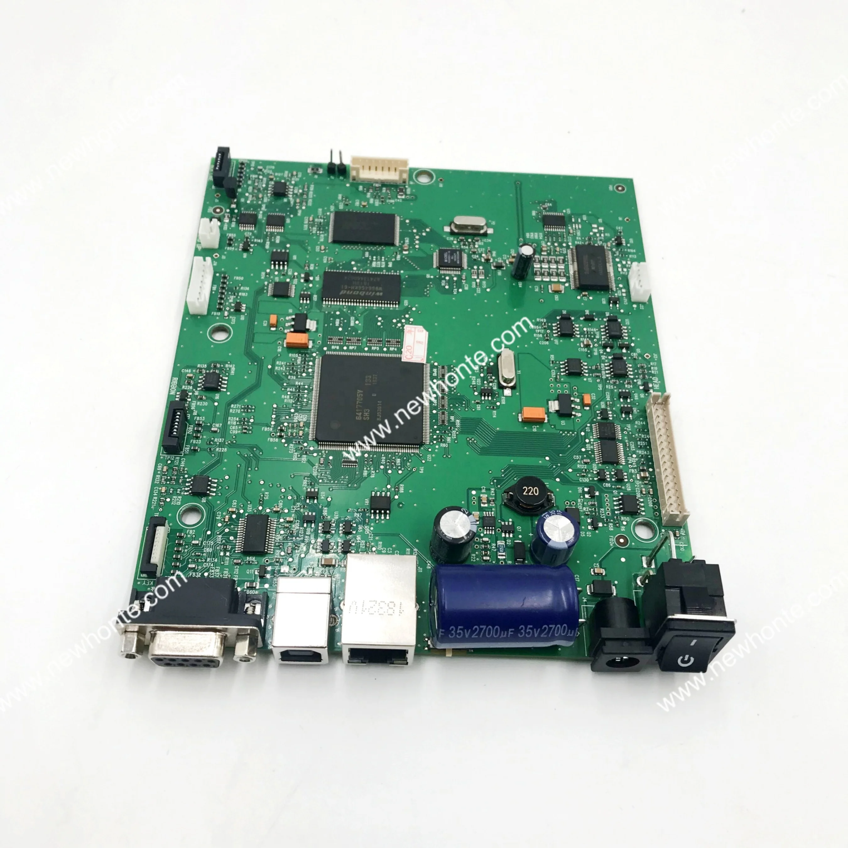 P1025950-040 материнская плата используемая для Zebra GT800 GT820 GT830 принтер штрих-кодов основная логическая USB Ethernet последовательный порт