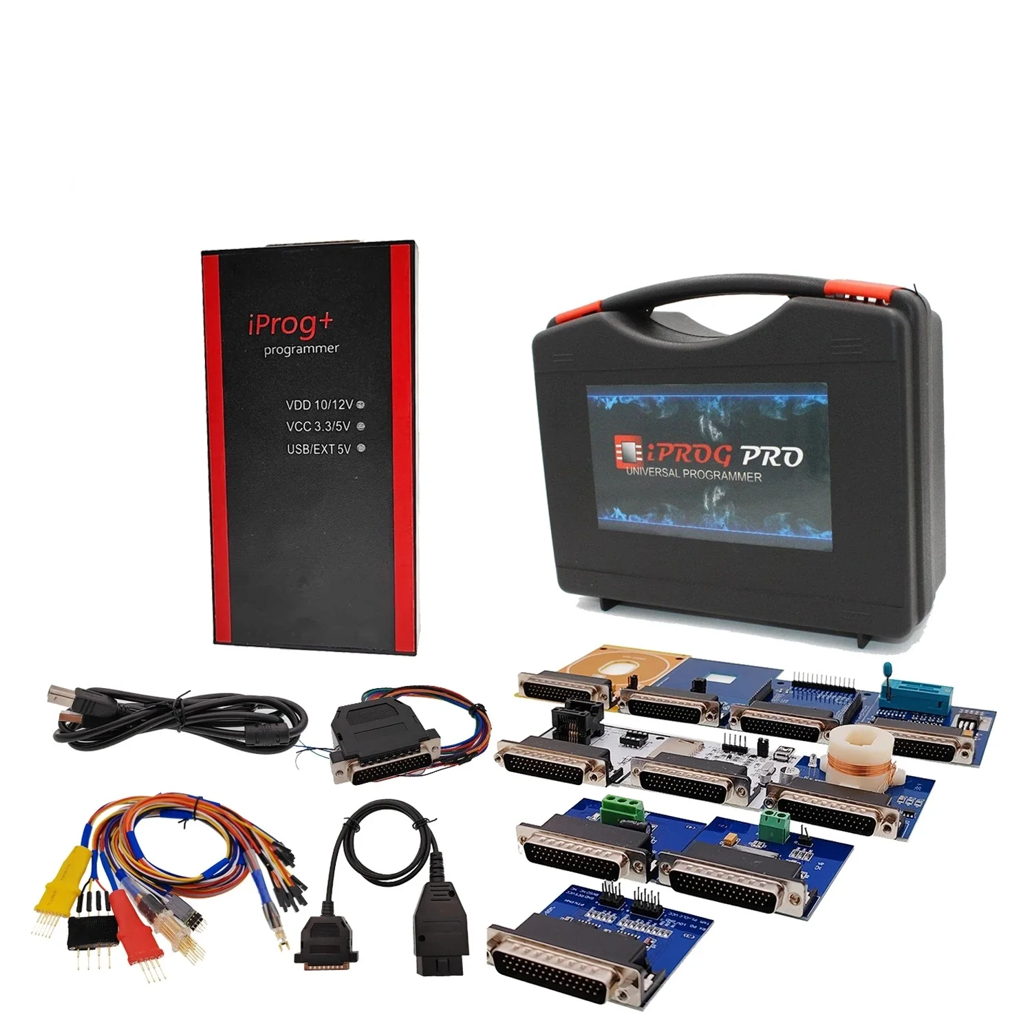IPROG Pro V89 iprog V87 IMMO автомобильный радиоприемник для сброса приборной панели километр полный программатор ключей ECU