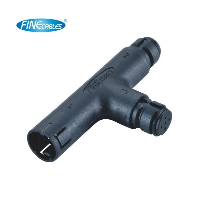 Finecables Electrical Plastic Waterproof M10 Snap In Splitter