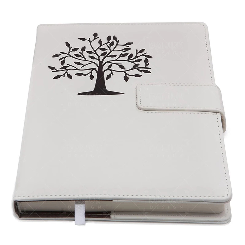 
The Tree Of Life Personal Journal Writing Magnetic Refillable Diary Faux Leather Lined Pages Notebook For Women or Men 