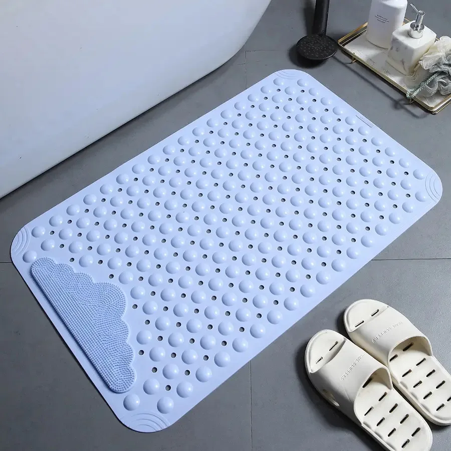 Factory Wholesale Customised New Arrival Anti Slip Silicone Bath Mat Bathtub Mat Shower Mat