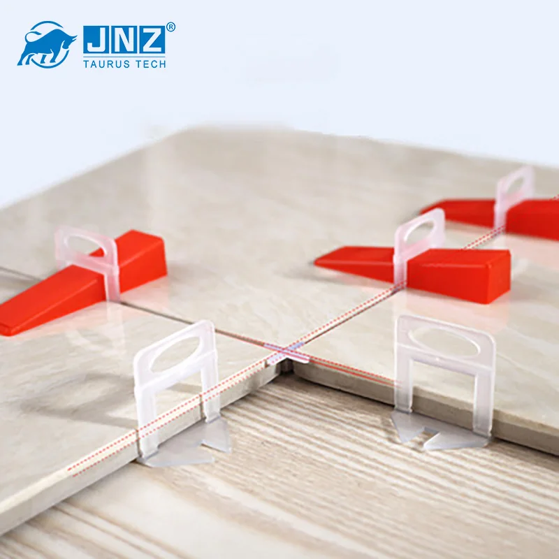 Plastic Tile Leveling System / Clips and Wedges Ceramic Tile Leveling / tile wedges 100pcs tile leveling system