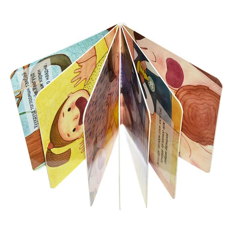 Children Book Printing Kids Board Books Printing Wholesale Custom