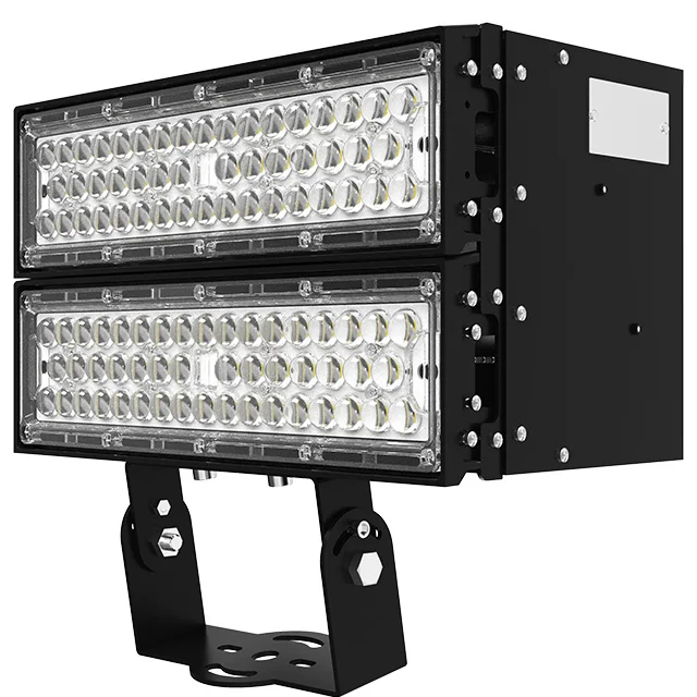 Various mount IP65 IK08 Aluminum PC lens anti-glare shade 100W 150W 200W 300W 400W Led flood light  for sport stadium lighting