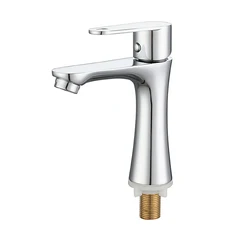 China Manufacturer Domestic Simple Deck Mounted Faucet Concealed Basin Bathroom Basin Faucet Basin Mixer