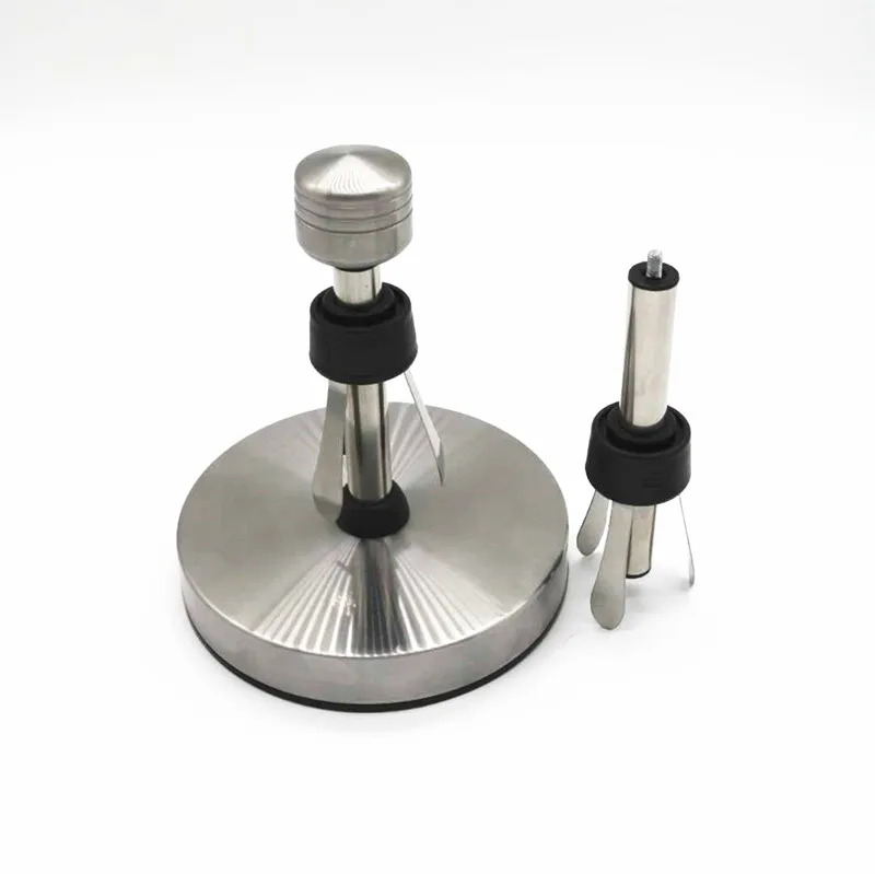 Paper Towel Holder Countertop, Standing Paper Towel Roll Holder for Kitchen Bathroom, Paper Towel Holder Stand with Weighted