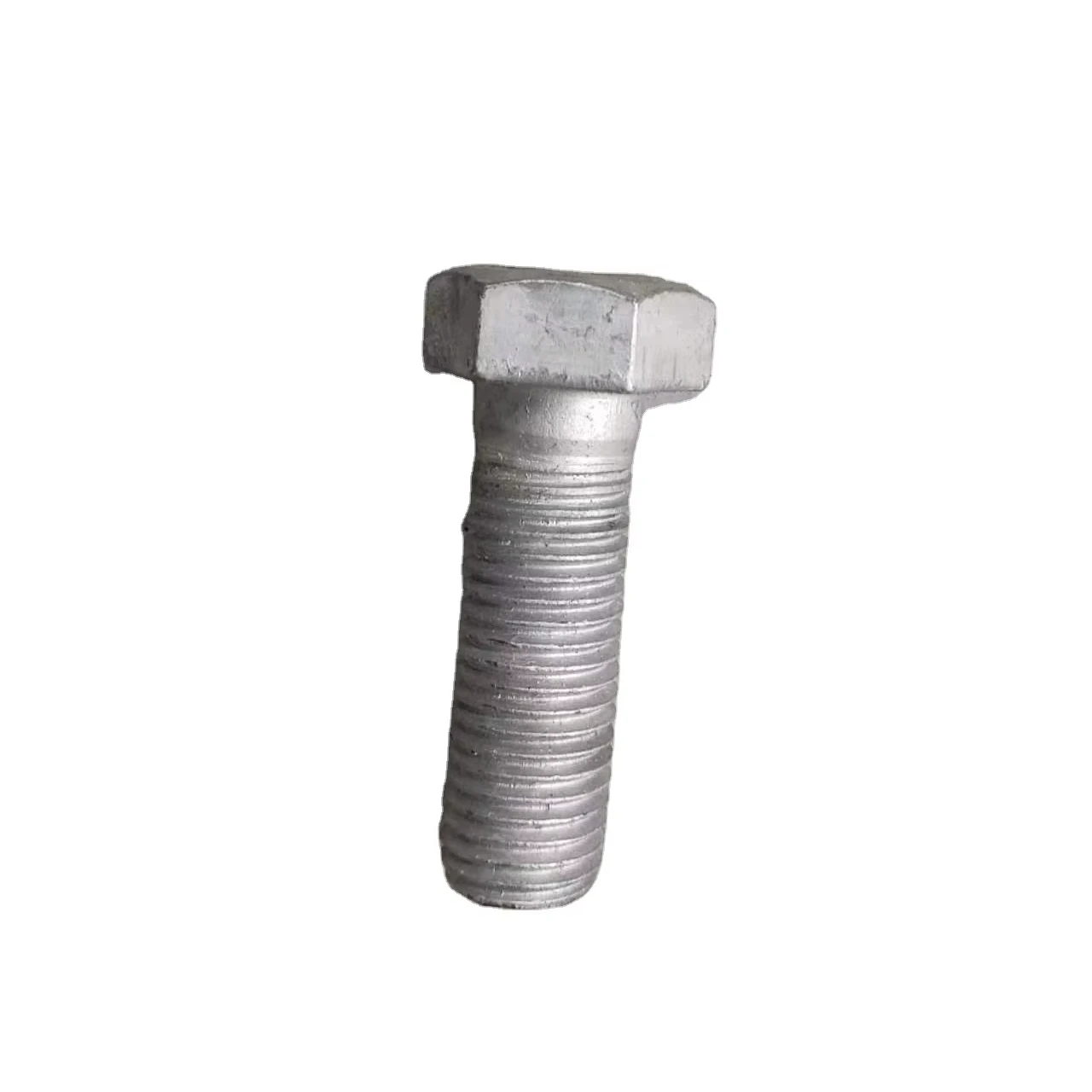 Precision galvanized hex bolts