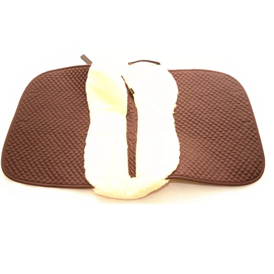 
Saddle pad lambskin horse pad sheepskin horse clothes 