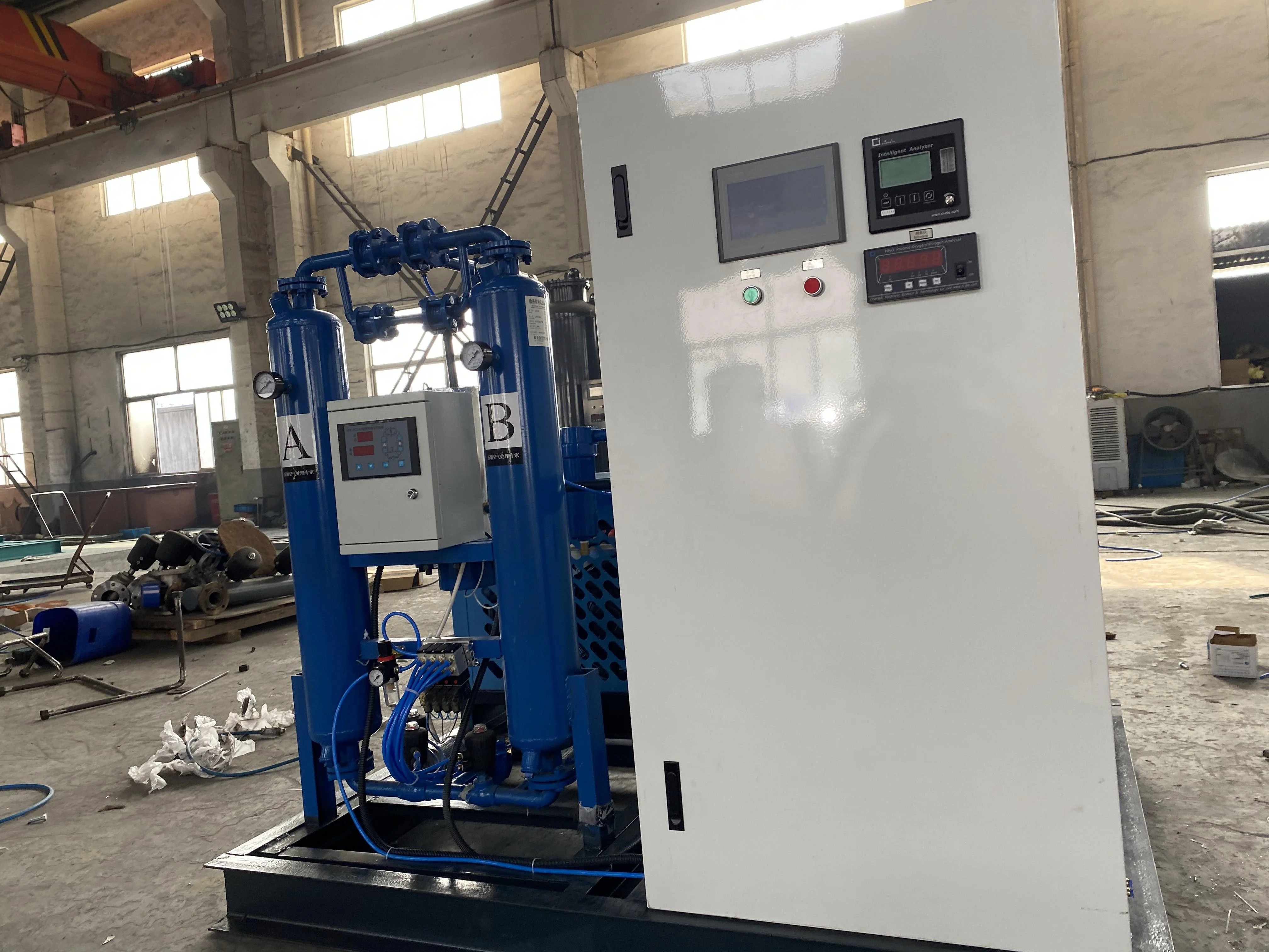 Nitrogen compressor refilling machine alarm system equipped China factory supply big nitrogen generator