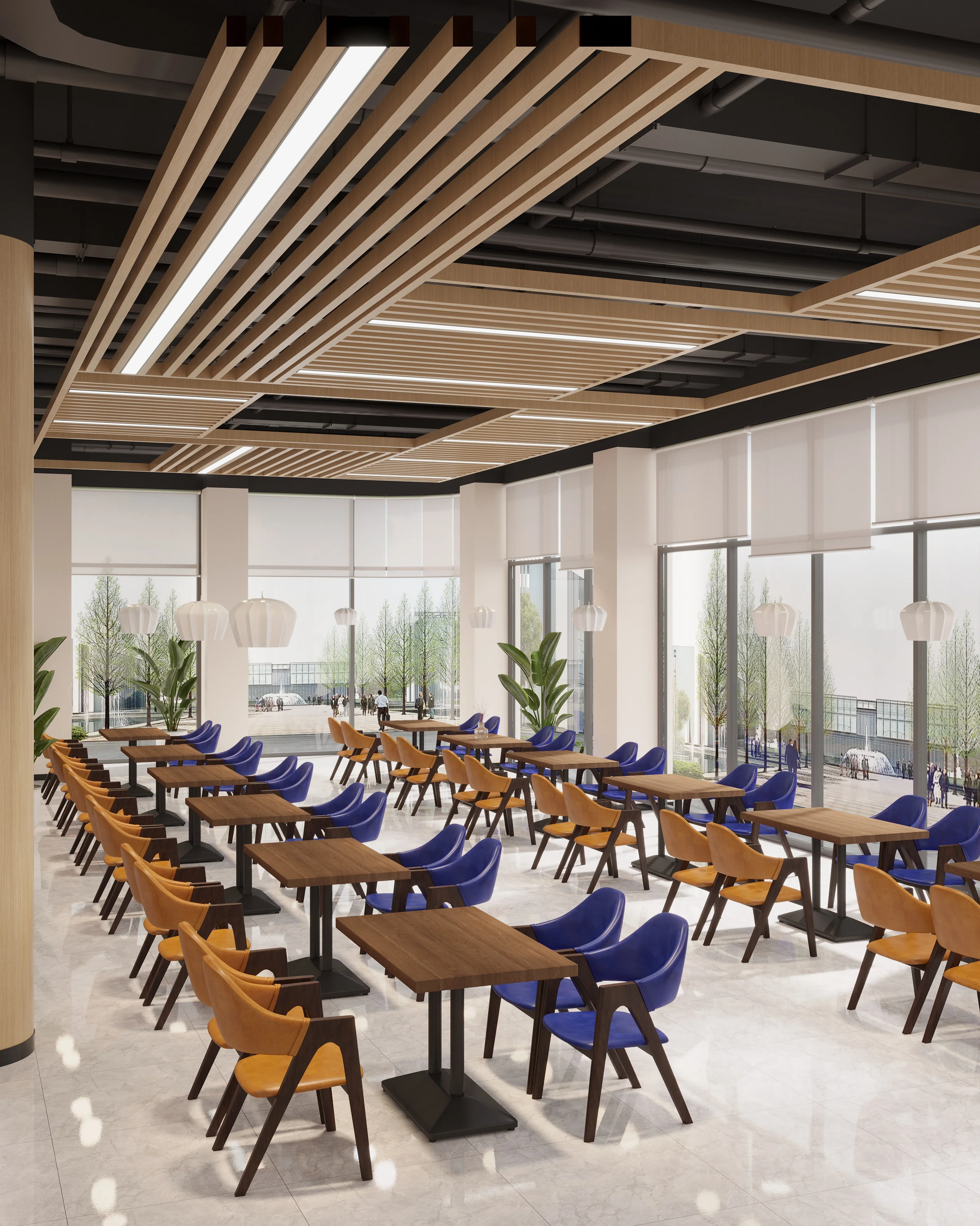 Wholesale restaurant cafe furniture dining tables booths seating restaurant sets for fast food