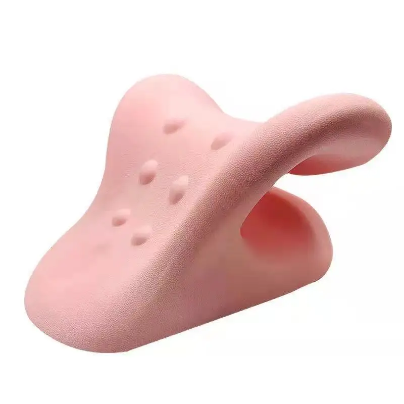 Cervical Spine Alignment Massage Pillow Neck Stretcher Neck Shoulder Relaxer Pain Ease Relief Chiropractic Pillow for People