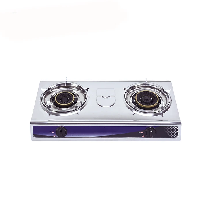 Propane Stove 2 Burners 19,800 BTU, Stainless Steel Propane Gas Stove Double Flame Burning Propane camp stove Propane cooktop