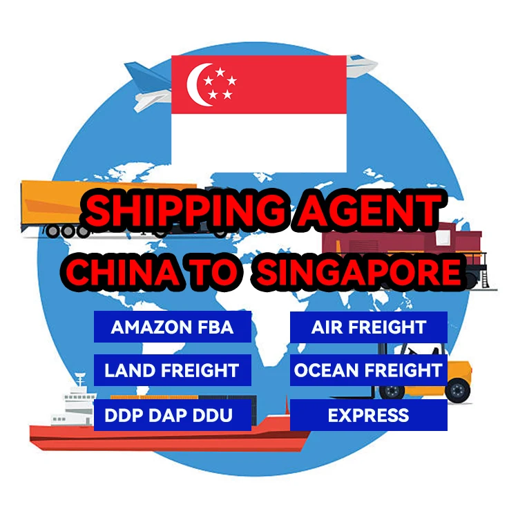 Freight Forwarder Door to Door shipping from china to singapore courier service sea shipping cost from china to singapore
