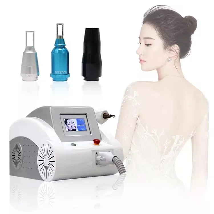 Q Switch Nd Yag Laserl Beauty Machine Pigments Removal 1064nm 532nm 1320nm Remove Tatoo Removal Laser Machine