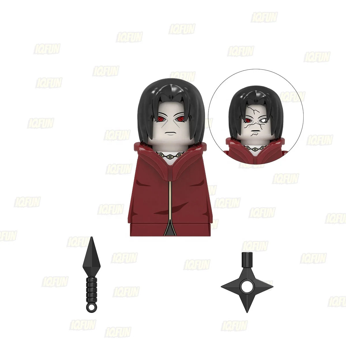 Uzumak Mini Figures Japanese Manga Animation Figure Mini Block Set  Assembled Toy kakashi Madara Sasuke Building Block Toy