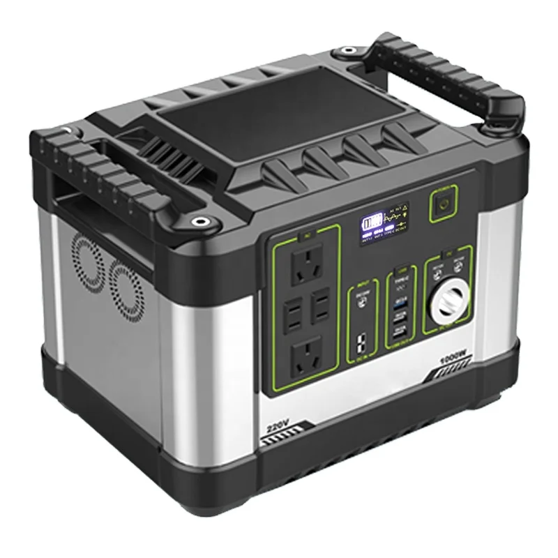 Solar Energy 1000Wh Generator Power Bank 240v Lithium Battery 300000mAh 220v Portable Solar Energy Systems