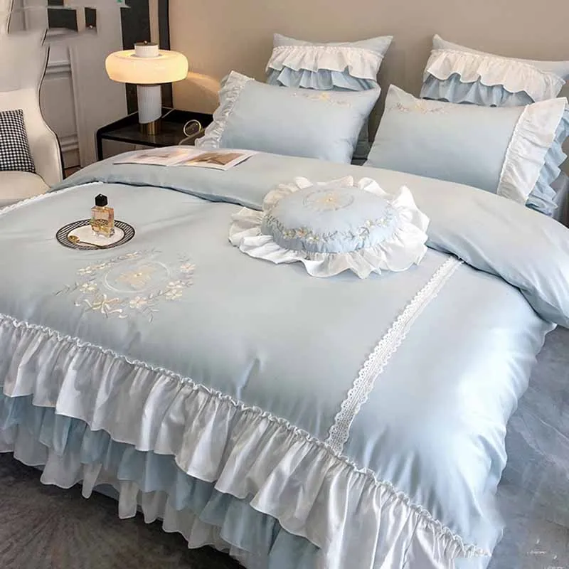 Комплект постельного белья из хлопка, пододеяльник