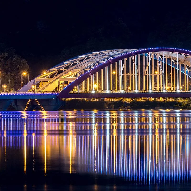 Архитектурный дизайн водонепроницаемая трубка dmx rgb 24 В Ip65 наружный светодиодный линейный свет для строительного освещения
