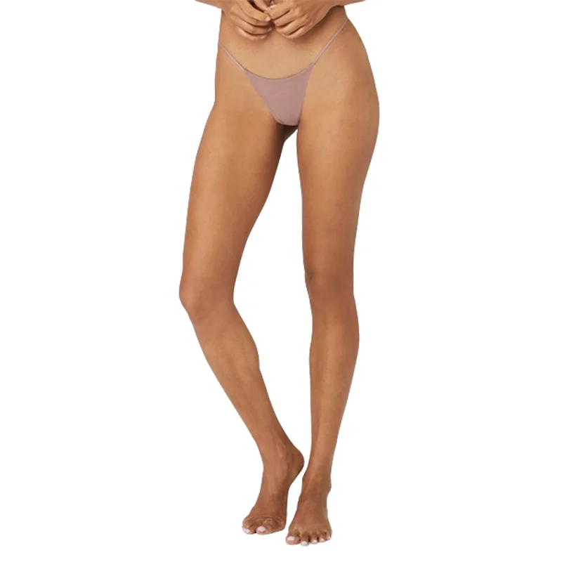 Low Rise Women Seamless Hipster Panties Invisible Underwear Thong OEM Customized Service