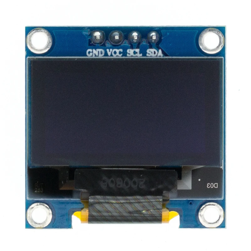  Светодиодный модуль OLED IIC I2C 0 96 дюйма 4pin