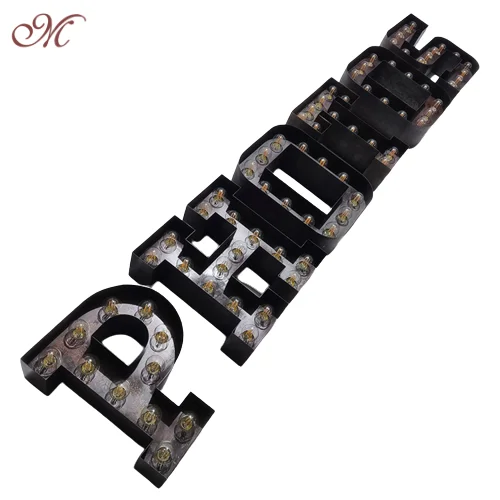 LED Marquee Letters Light Alphabet Sign Light Up Alphabet Marquee Letter Sign for Bar Holiday Christmas Party Decorations